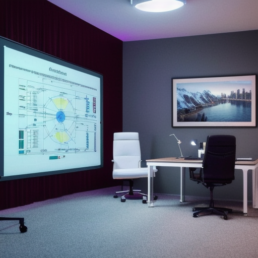 Enterprise audit and compliance workflow diagram, no people